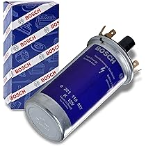 【未使用】BOSCH ブルーコイル 0221 119 027 【空冷ビートル】 BOS-0-221-119-027-MX - BOSCH MEXICO - BLACK 12 VOLT COIL