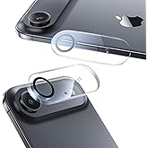 NIMASO カメラフィルム iPhone Air 用 カメラ保護 アクリル 9H強化ガラス レンズカバー クリア | 2枚セット 耐衝撃 全面保護 黒縁取り 露出オーバー防止 指紋防止 高透過 防塵 貼り付け簡単 いPhone 17 Air 対応