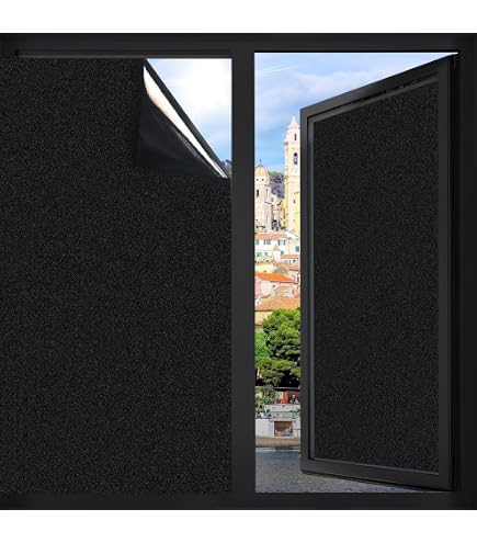 Magnetic Blackout Window Covers 2-Pack - 31x39 Inch No Drill Room Darkening Shades