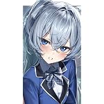 路地裏で拾った女の子がバッドエンド後の乙女ゲームのヒロインだった件 iPhone SE/8/7/6s(750×1334)壁紙 アイシャ・レーベン