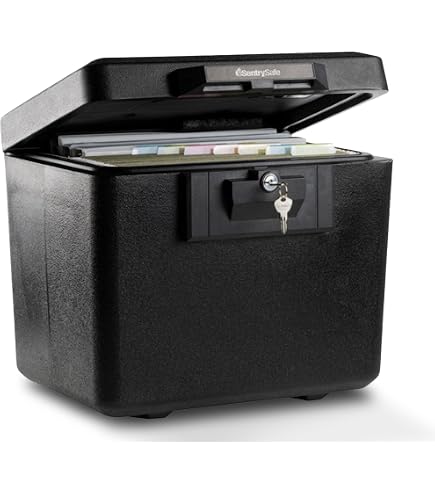 Amazon.co.jp: Sentry ポータブル耐火保管庫 B5サイズ収納可 1200