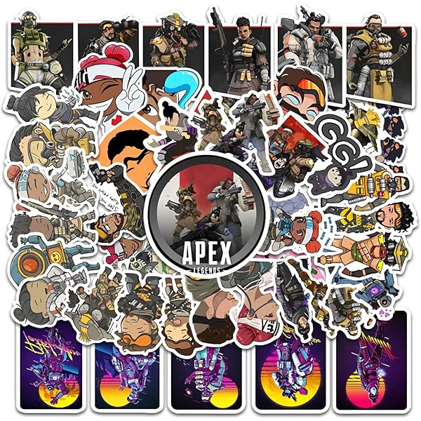 APEX ステッカー まとめ売りセット Amazon.co.jp: Apex Legends デカールステッカー3枚セットB : ゲーム