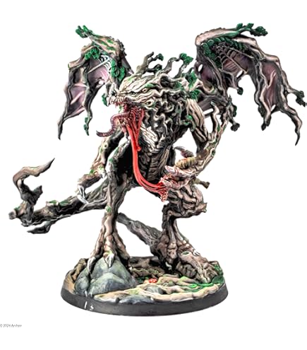 D&D miniature セット売り　大型フィギュア Amazon | Dungeons & Lasers ゼノドラゴン ドラゴン ミニチュア