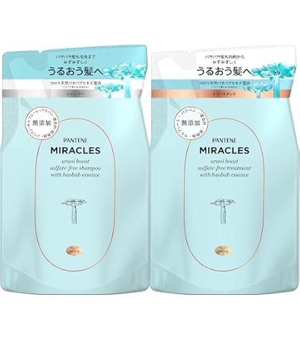 Amazon | パンテーンミラクルズ シャンプー&トリートメント セット