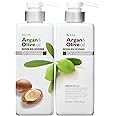 ビューア アルガン&オリーブオイルシャンプー＋コンディショナーセット 550ml