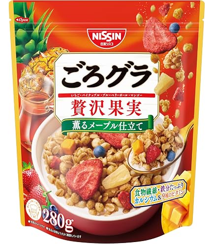Amazon.co.jp: GoroGura Nissin Cisco Kinako Soybeans, 11.29 oz (320