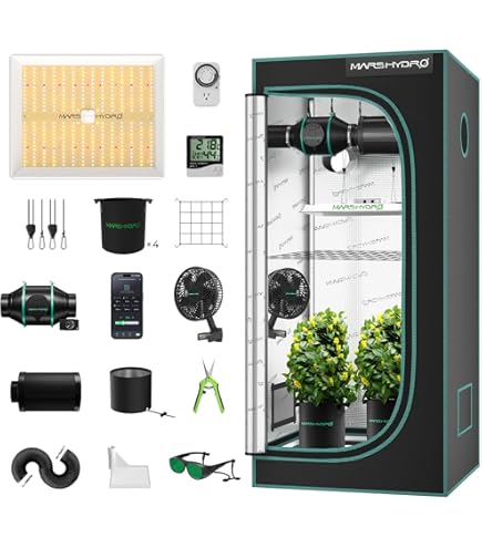 Amazon.co.jp: 【Mars Hydro】70×70×160cm 植物育成用 グロウ 水耕栽培