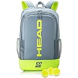 HEAD Core テニスバックパック – 2ラケットキャリーバッグ パッド入りショルダーストラップ付き