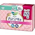 【Amazon.co.jp限定】ロリエさらピュア吸水 超吸収スリム 30cc 88枚(22枚×4パック)(パンティライナー 吸水ケア 尿もれパッド)