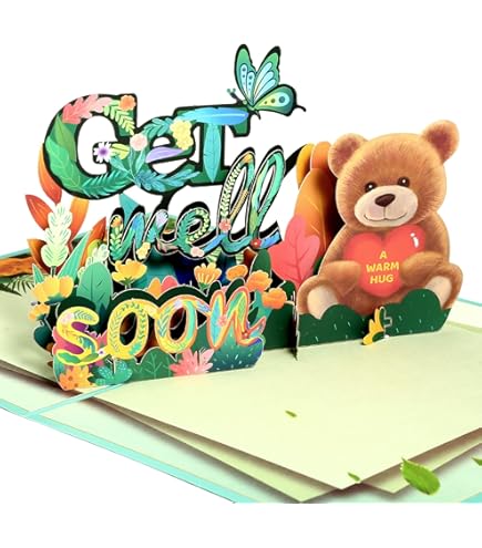 Twizler Get Well Soon Card Get Well Soon Card