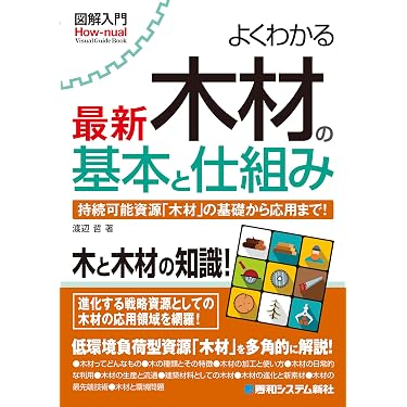 図解入門 よくわかる最新木材の基本と仕組み (How-nual Visual Guide