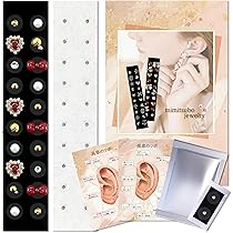Amazon.co.jp: アンドウィット 耳ツボジュエリー リボンハート