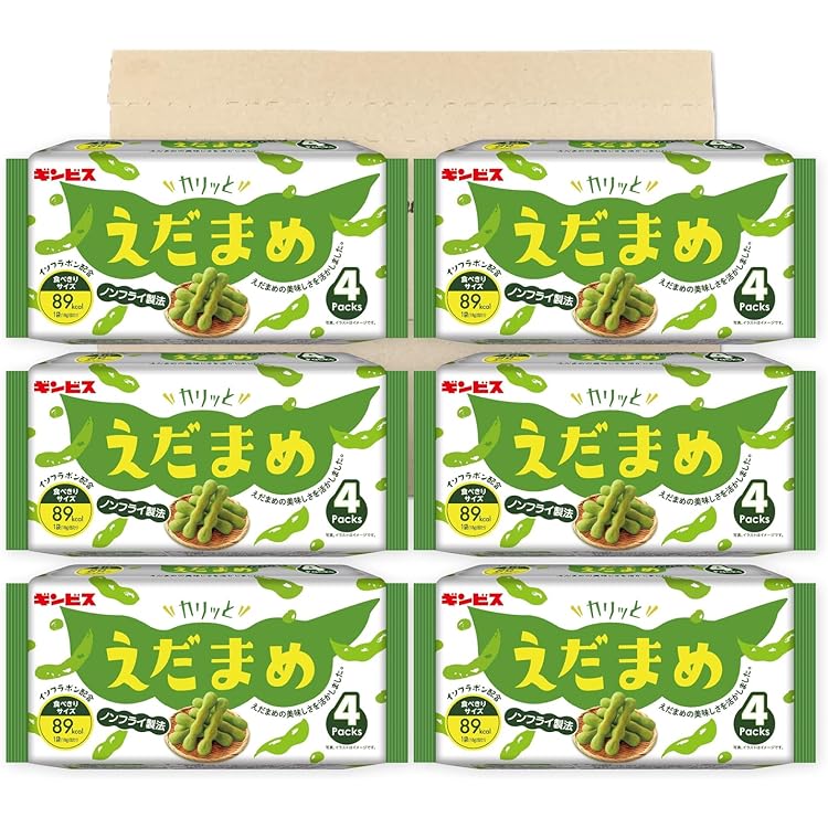 えだまめページ Amazon.co.jp: カリッと えだまめ 4P 72g ×2袋セット PSJBOX 個包装