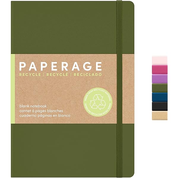 Portage Lined Hardcover Aesthetic Notebook Writing Botswana