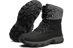 スノーブーツ メンズ レディース スノーシューズ 防寒 雪 冬用 トレッキングシューズ 登山 靴 ボア 裏起毛 ハイカット アウトドア 防滑 軽量 22.0-28.0