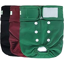 wegreeco washable female dog diapers