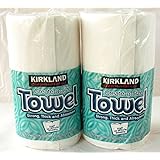 カークランド ロールタオル(ペーパータオル) 2枚重ね 160カット2ロール