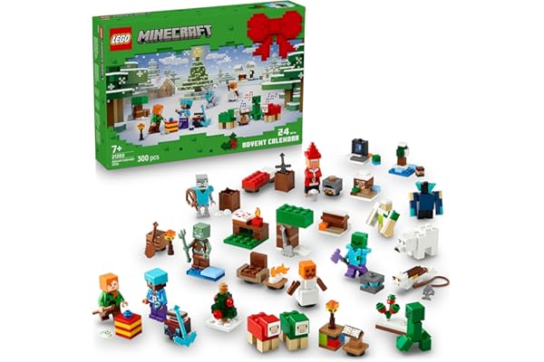 レゴ(LEGO) マインクラフト レゴ(R)マインクラフト アドベントカレンダー2025 おもちゃ 玩具 誕生日 プレゼント ブロック 男の子 女の子 子供 7歳 8歳 9歳 小学生 マイクラ Minecraft グッズ ゲーム インテリア クリスマス 21280