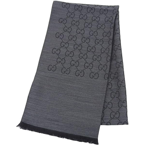 新品未使用 GUCCI グッチ GG ウールシルクリバーシブル マフラー GUCCI（グッチ） マフラー 570603 3G200 3GB18 レディース GGロゴ