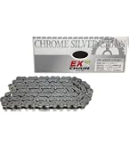 Amazon | EK(イーケー) QXリングシールチェーン 420SR-X シルバー 98L