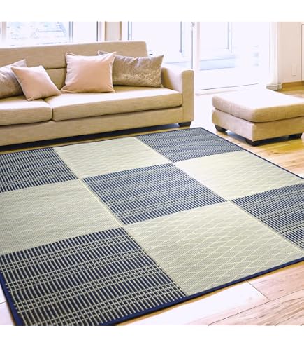 Amazon | [バッシュ] BasShu IGUSA RUG い草ラグ 140×200 ネイティブ