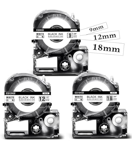 Amazon | Lopisfa 6mm 9mm 12mm 18mm 24mm 互換 キングジム テプラ