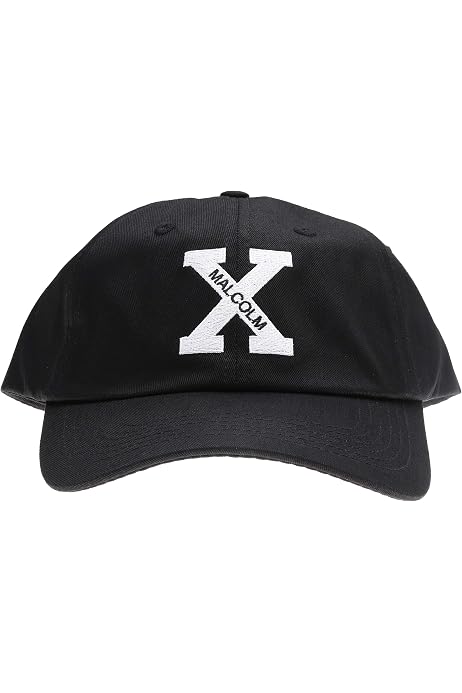 Malcolm X Hat Dad Cap Custom 90s 