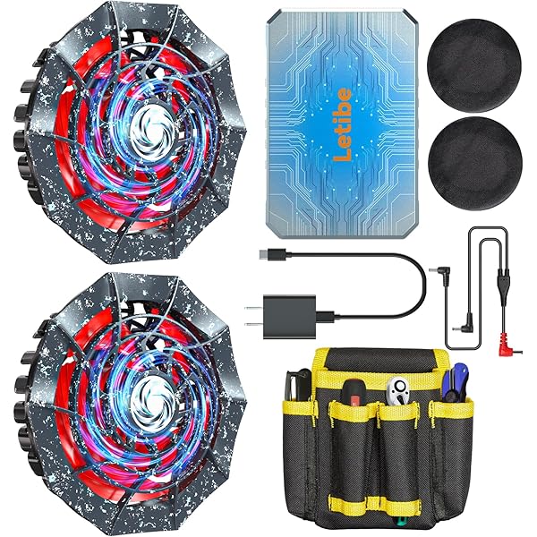 32V 超高出力 45000mAh 空調作業服 ファンバッテリーセット Amazon.co.jp: 【2024新登場 32V業界最強 191L/S暴風】空調作業