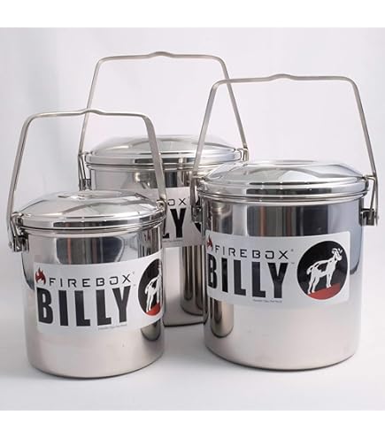 FIREBOX BILLY クッカーセット 2クォート　Mサイズ Amazon | FIREBOX(ファイヤーボックス) ビリーカンブッシュ