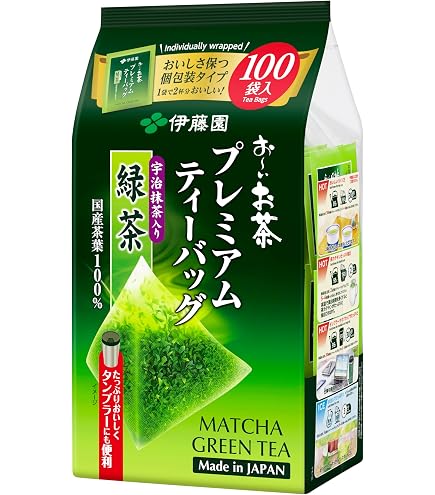 Amazon.co.jp: 伊藤園 おーいお茶 茶缶入りティーバッグ 抹茶入り緑茶