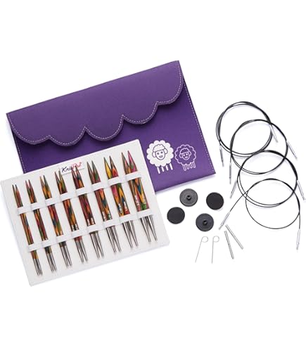 Amazon.co.jp: ニットプロ 付け替え式 輪針 シンフォニーウッド New