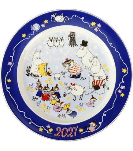 Amazon.co.jp: MOOMIN(ムーミン) 2026年 イヤーズプレート海馬