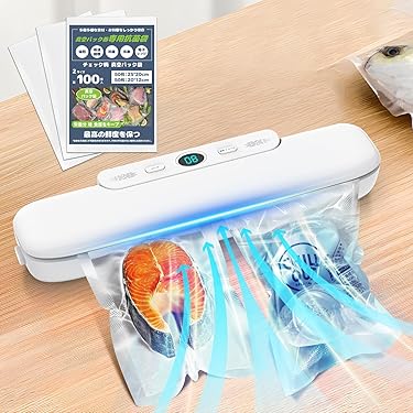 コードレス真空パック機 Mサイズ50枚＋AIR VALVE10枚セット Amazon.co.jp: 【ELOD Suseal Home マスターセット】真空パック