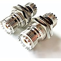 アマチュア無線 コネクター100個 フランジ Amazon | 【2個】MJ-MJ 中継コネクタ 2個 50Ω同軸 無線通信用