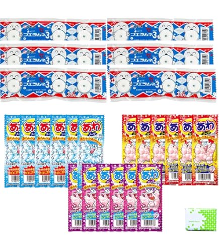 Amazon.co.jp: コリス フエラムネ 3 (スリー) 3個入 × 30個 ラムネ味