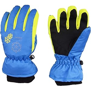 TRIWONDER キッズ スキー グローブ 手袋 防水 防寒 スノー手袋 男の子 女の子 アウトドア 冬用 滑り止め付…