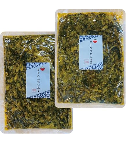 Amazon.co.jp: Tarumiya Karashi Takana, Mentai Flavor, 8.8 oz (250