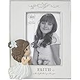 Precious Moments 202424 Faith is The Light That Guides You Girl Resin Photo Picture Frame, One Size, Multicolored