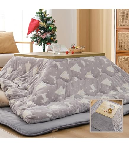 Amazon.co.jp : 無印良品 フランネルこたつふとん グレー