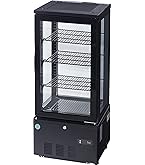 ☆ジェーシーエム JCM 4面ガラス 冷蔵ショーケース JCMS-78 JCMオフィシャルショップ / 4面ガラス冷蔵ショーケース（片面扉