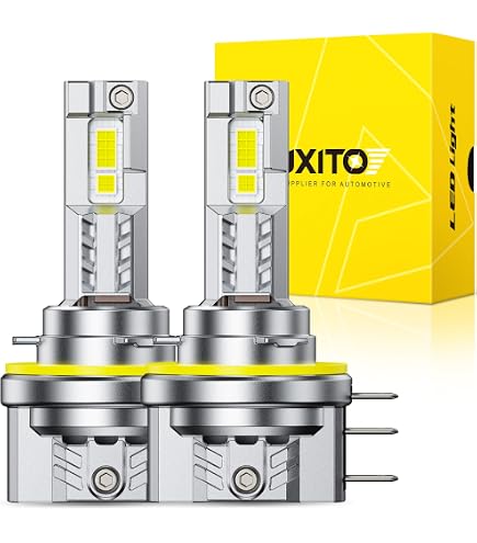 2x H15 4300K Xenon Yellow Halogen Bulbs | 12V 15/55W For DRL, High/Low Beam, Fog Lights (PGJ23T-1) - View #9