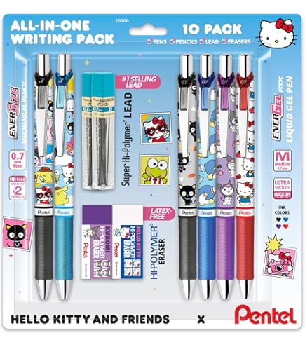 Amazon | JVPEN WRITING INSTRUMENT Wociud ハローキティ 0.7mm 6色