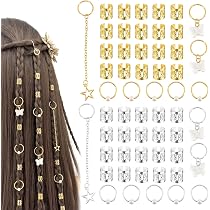 Amazon.co.jp: Dorasu ヘアビーズ 56個セット ダンス ヘアアクセサリー
