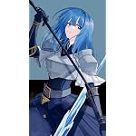 魔女と傭兵 iPhoneSE/5s/5c/5(640×1136)壁紙 セツ＝ミハバリ