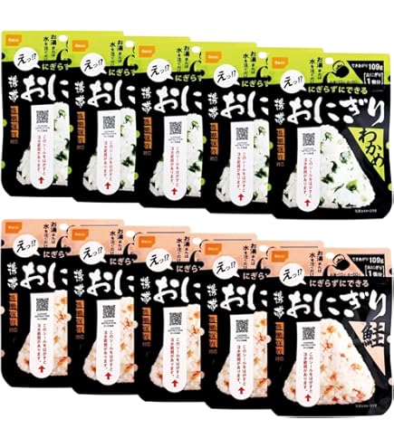 Amazon | 尾西食品 アルファ米たけのこごはん 1食分 100g×10個 | 尾西