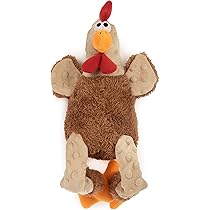 rooster dog toy squeaker