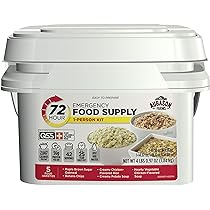 Amazon.co.jp: 72-Hour 1-Person Emergency Food Supply Kit 4