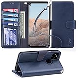 【Amazon限定ブランド】Pixel5A 5G ケース 手帳型 - Google Pixel 5A 5Gケース スマホケース 折り畳み式 全面保護 耐衝撃【横置き機能 ストラップ付き カードポケット付き】財布型 ケース カバー Arae