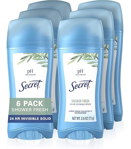 Amazon | シークレット(Secret) デオドラント 5個セット パウダー