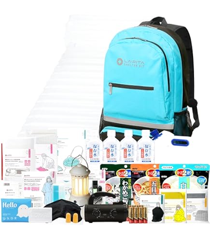 Amazon | LA・PITA 防災セット SHELTERプレミアム 2人用 【NS